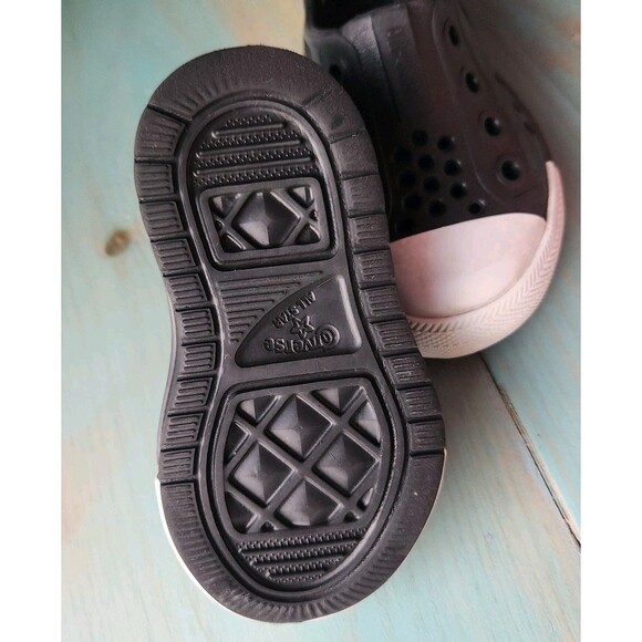 Converse Chuck Taylor All Star Play Lite CX Kids Size 7 Youth Black White New - Picture 4 of 10